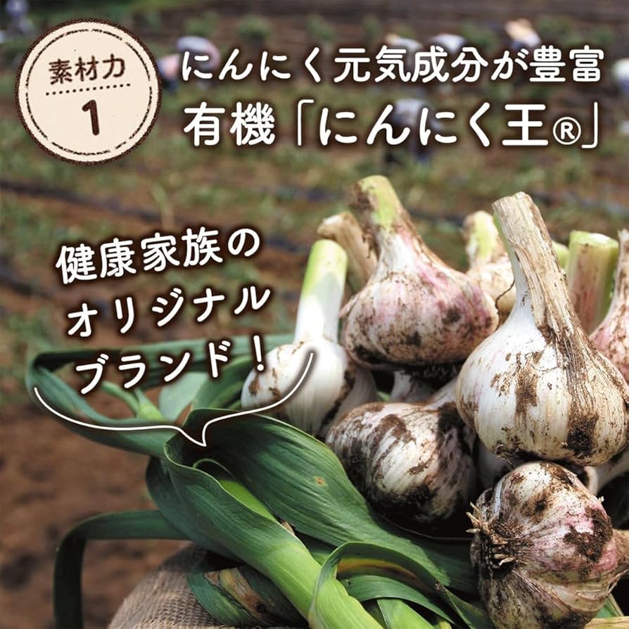 Amazon | 健康家族 伝統にんにく卵黄 31粒 にんにく卵黄の